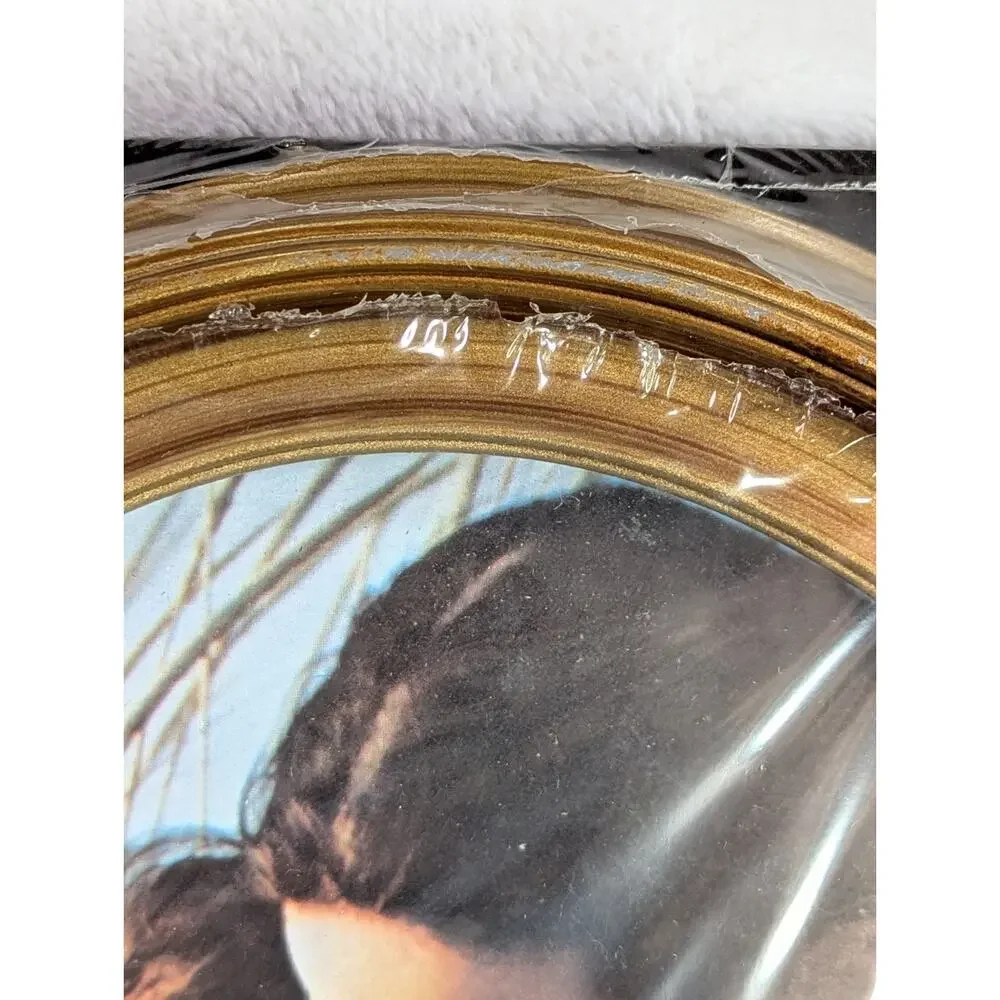 Vintage Intercraft 8x10 Gold Oval Picture Frame, Model 1420 L1 NOS Sealed